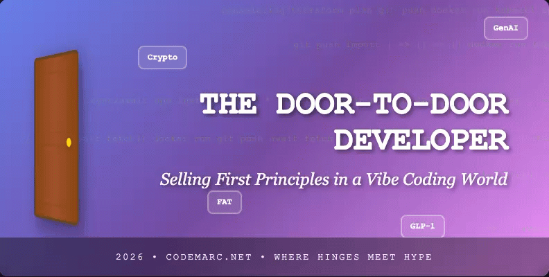 The Door-to-Door Man's Guide to 2026